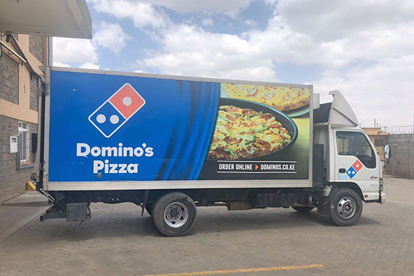 Domino's Pizza Truck